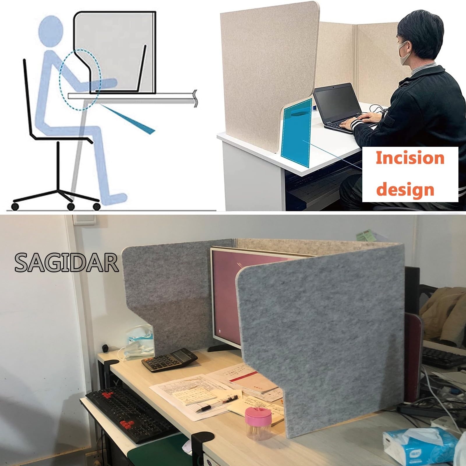 パーソナルブース　パーテーション パーテーション 吸音スマートパーソナルブース 高さ1450用